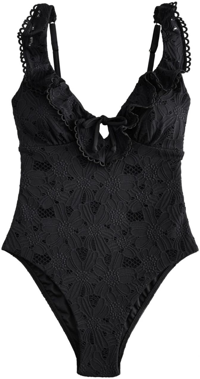 LAURA ASHLEY Jednodielne plavky  čierna