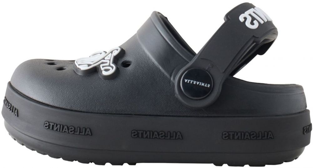 smALLSAINTS Otvorená obuv  čierna / biela