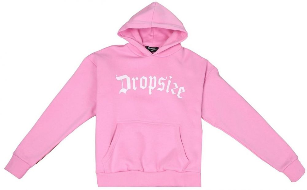 Dropsize Mikina  ružová / biela