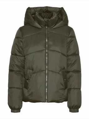 VERO MODA Zimná bunda 'VMUPPSALA'  tmavozelená