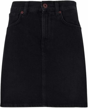Pepe Jeans Sukňa  čierny denim