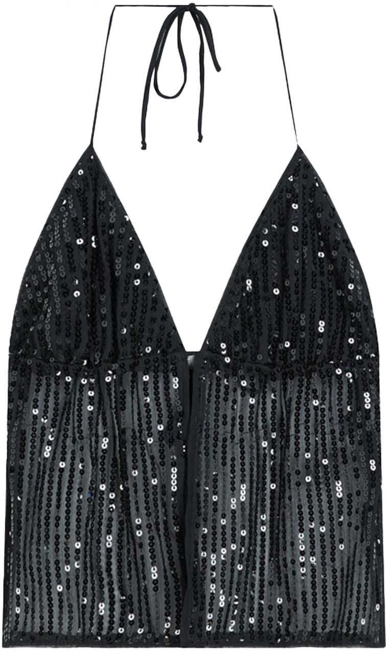 Bershka Top  čierna