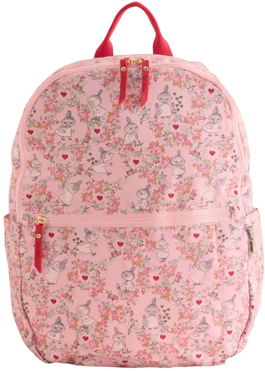 Cath Kidston Batoh 'Mumins'  sivá / oranžová / ružová / ružová