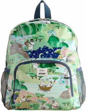 Cath Kidston Batoh 'Mumins'  námornícka modrá / hnedá / zelená / svetlozelená