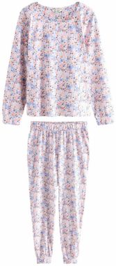 Cath Kidston Pyžamo 'Great Ormond Street Hospital Twosie'  kráľovská modrá / koralová / rosé / čierna