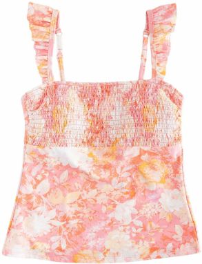 LAURA ASHLEY Tankinový top  oranžová / ružová / biela