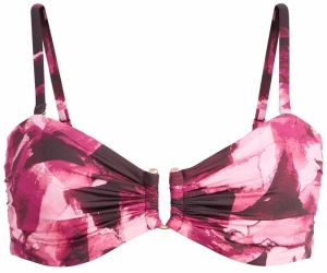 Mint Velvet Bikinový top  ružová / ružová / tmavoružová