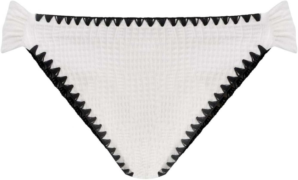 Mint Velvet Bikinové nohavičky  čierna / biela