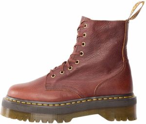 Dr. Martens Šnurovacie členkové čižmy 'Jadon'  hnedá