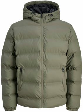 JACK & JONES Zimná bunda  olivová