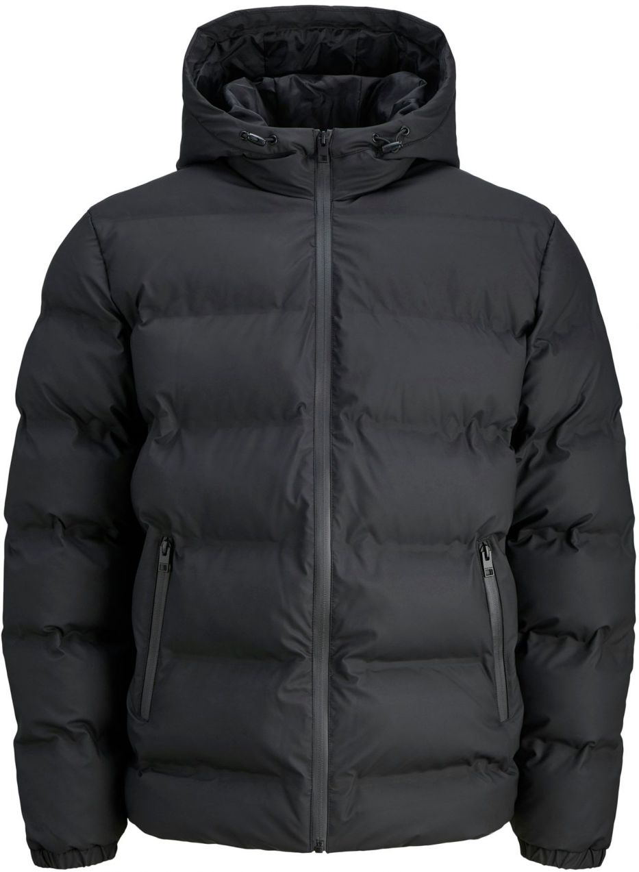 JACK & JONES Zimná bunda  čierna