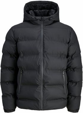 JACK & JONES Zimná bunda  čierna
