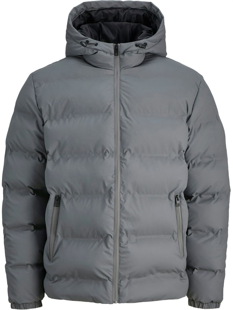 JACK & JONES Zimná bunda  sivá