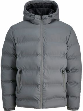 JACK & JONES Zimná bunda  sivá
