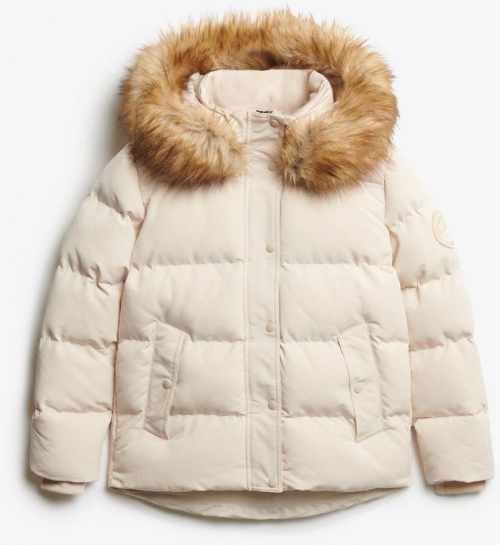 Superdry Zimná bunda 'Everest'  biela