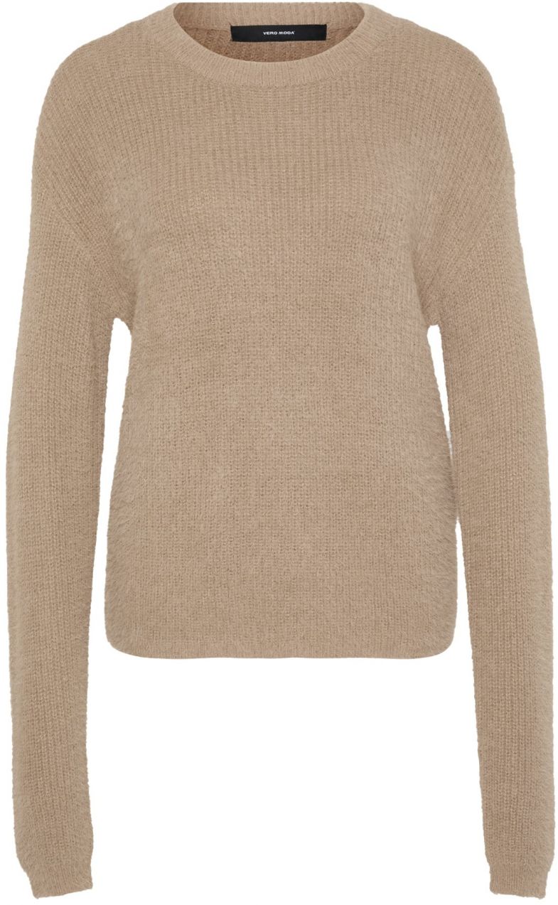 Vero Moda Tall Sveter 'VMPUFF'  tmavobéžová