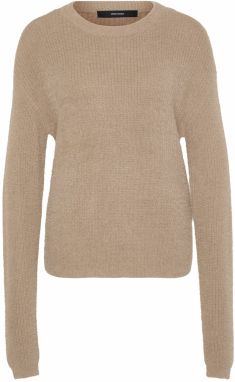 Vero Moda Tall Sveter 'VMPUFF'  tmavobéžová