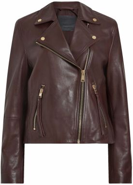 AllSaints Prechodná bunda 'DALBY'  vínovo červená
