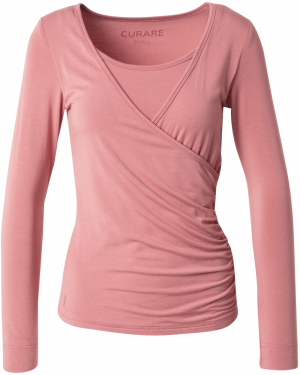 CURARE Yogawear Funkčné tričko 'Flow'  ružová