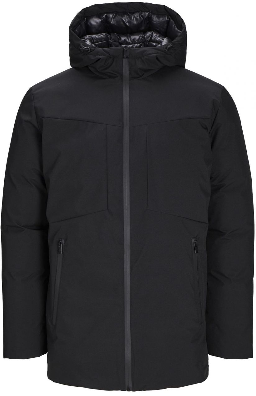 JACK & JONES Zimná parka 'JWHPLANET'  čierna