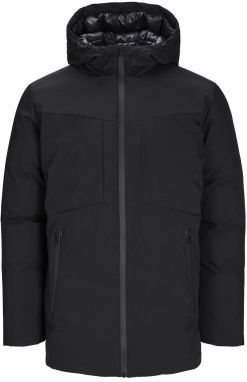 JACK & JONES Zimná parka 'JWHPLANET'  čierna