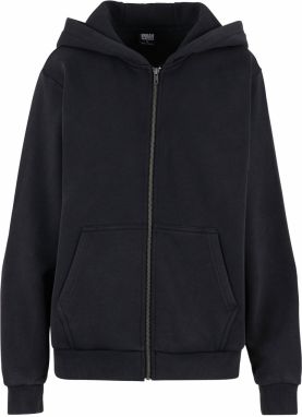 Urban Classics Tepláková bunda  čierna