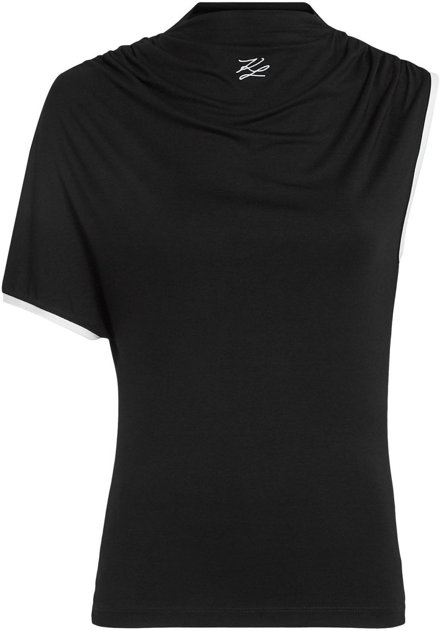 Karl Lagerfeld Top  čierna