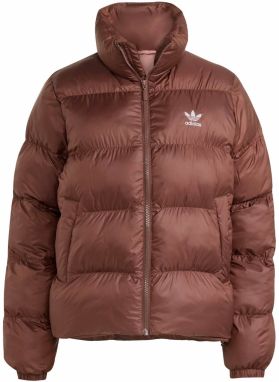 ADIDAS ORIGINALS Prechodná bunda 'Adicolor'  čokoládová / biela