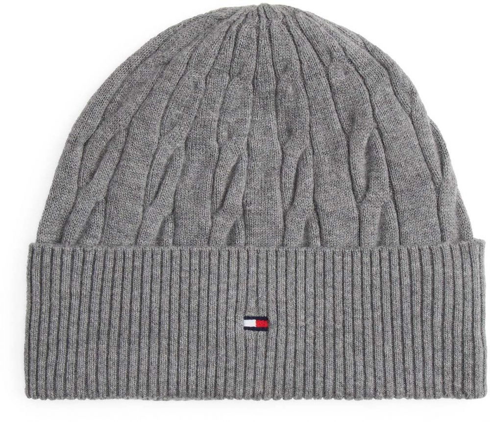 TOMMY HILFIGER Čiapky  tmavosivá