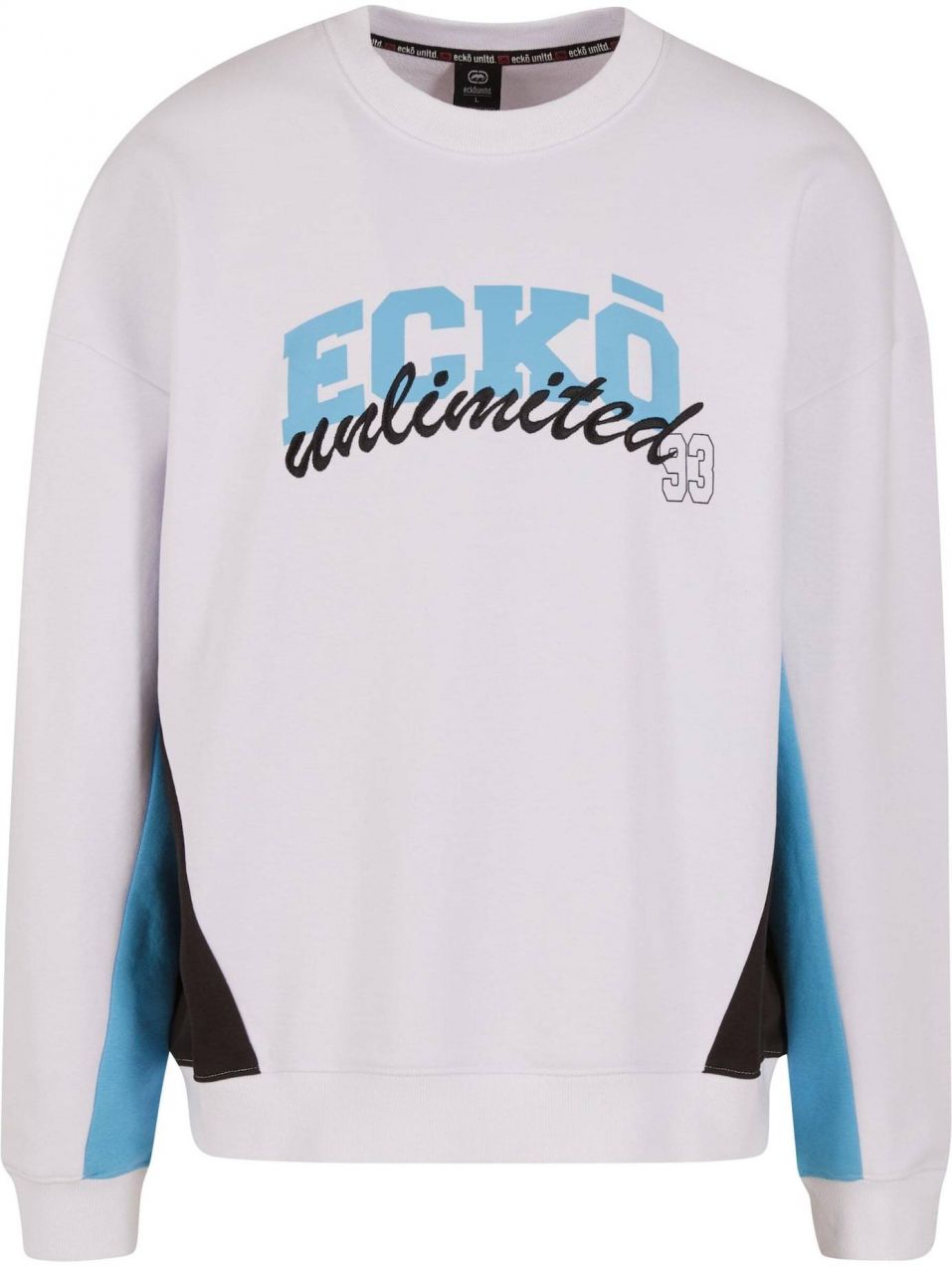 Ecko Unlimited Mikina 'Drap'  modrá / čierna / biela