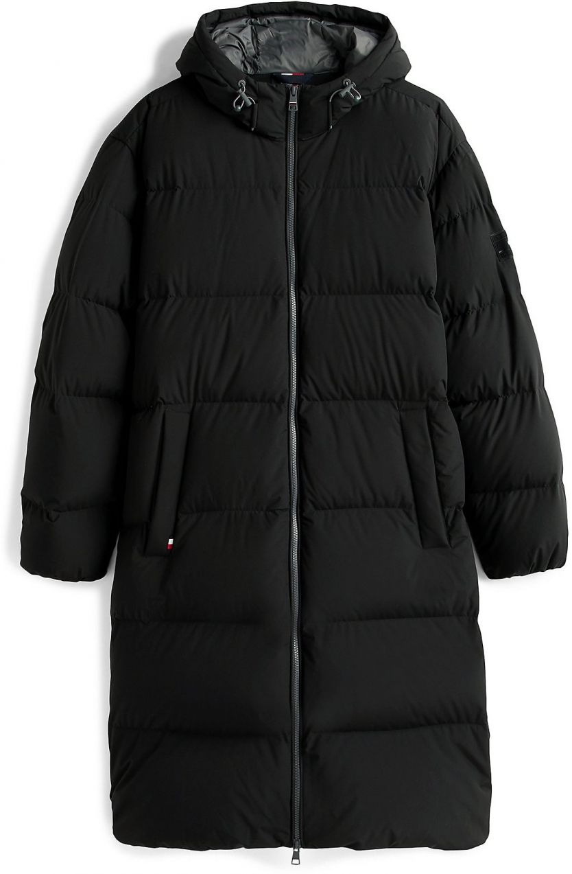 TOMMY HILFIGER Prechodná parka  čierna