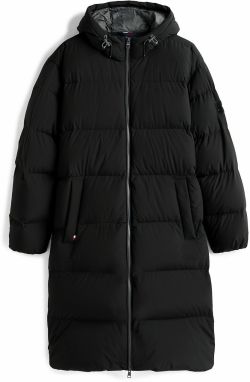 TOMMY HILFIGER Prechodná parka  čierna