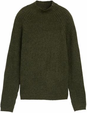 TOM TAILOR DENIM Sveter  zelená melírovaná