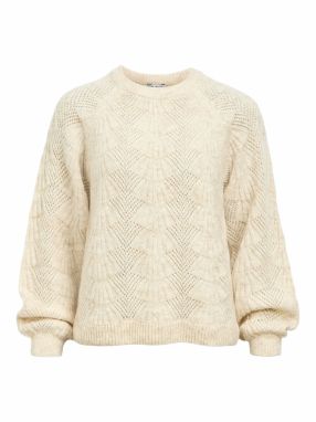 OBJECT Sveter 'OBJFlora'  biela ako vlna