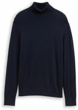 TOM TAILOR DENIM Sveter  tmavomodrá