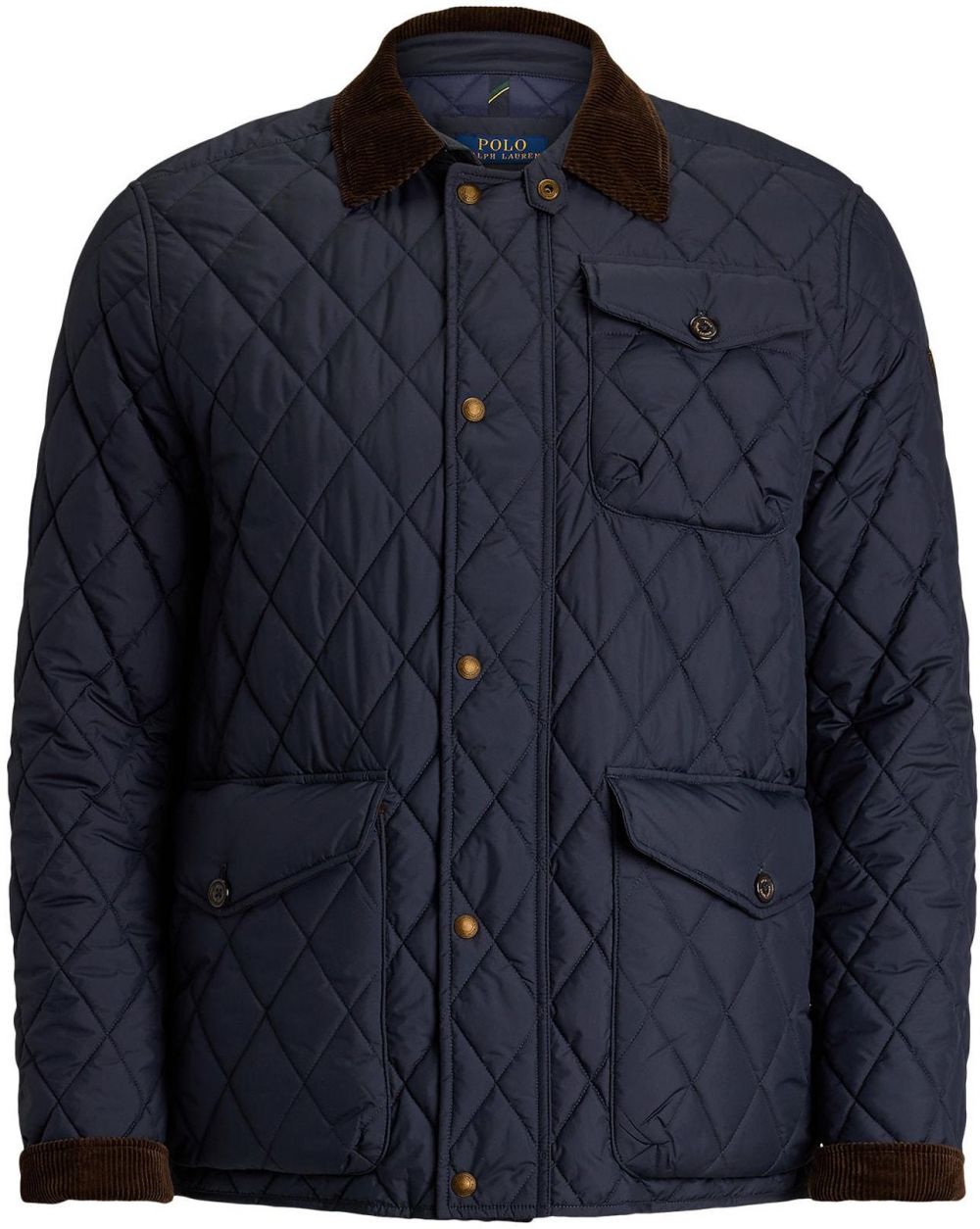 Polo Ralph Lauren Big & Tall Prechodná bunda  námornícka modrá / hnedá