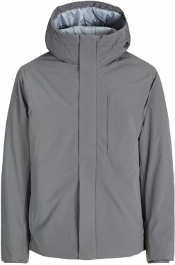 JACK & JONES Prechodná bunda 'JJEKEEN'  sivá