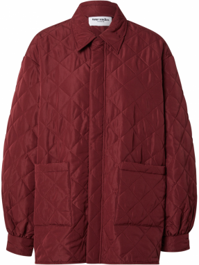 noar studios Prechodná bunda 'QUILTED JACKET'  červená