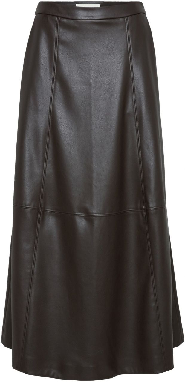 Vero Moda Tall Sukňa 'VMOLIVE'  čokoládová