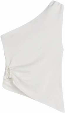 Bershka Top  slonová kosť