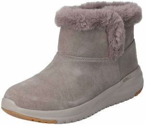 SKECHERS Členkové čižmy 'On The Go Stellar - Cozy Step'  kamenná