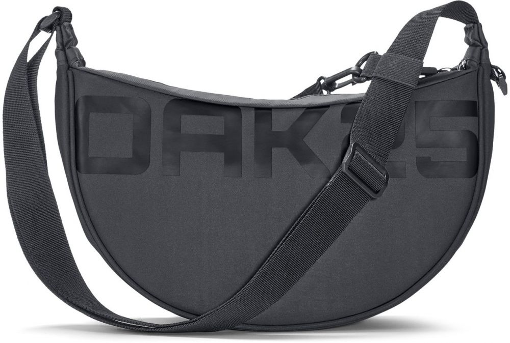 OAK25 Taška cez rameno 'Luminite'  tmavosivá / čierna
