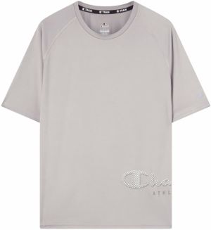 Champion Authentic Athletic Apparel Funkčné tričko  sivá / antracitová / biela