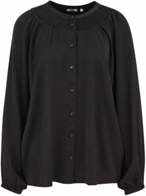 WE Fashion Blúzka  čierna