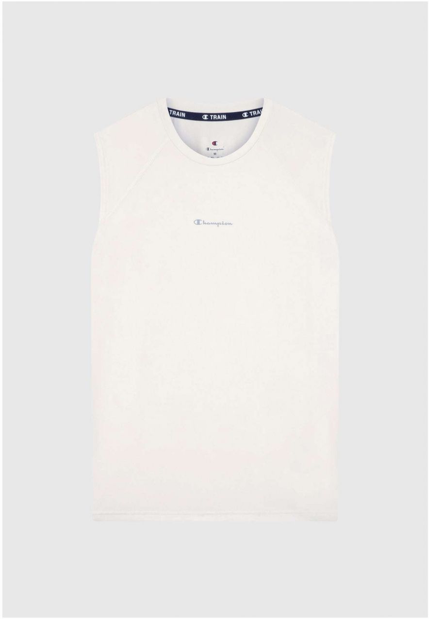 Champion Authentic Athletic Apparel Funkčné tričko  sivá / biela