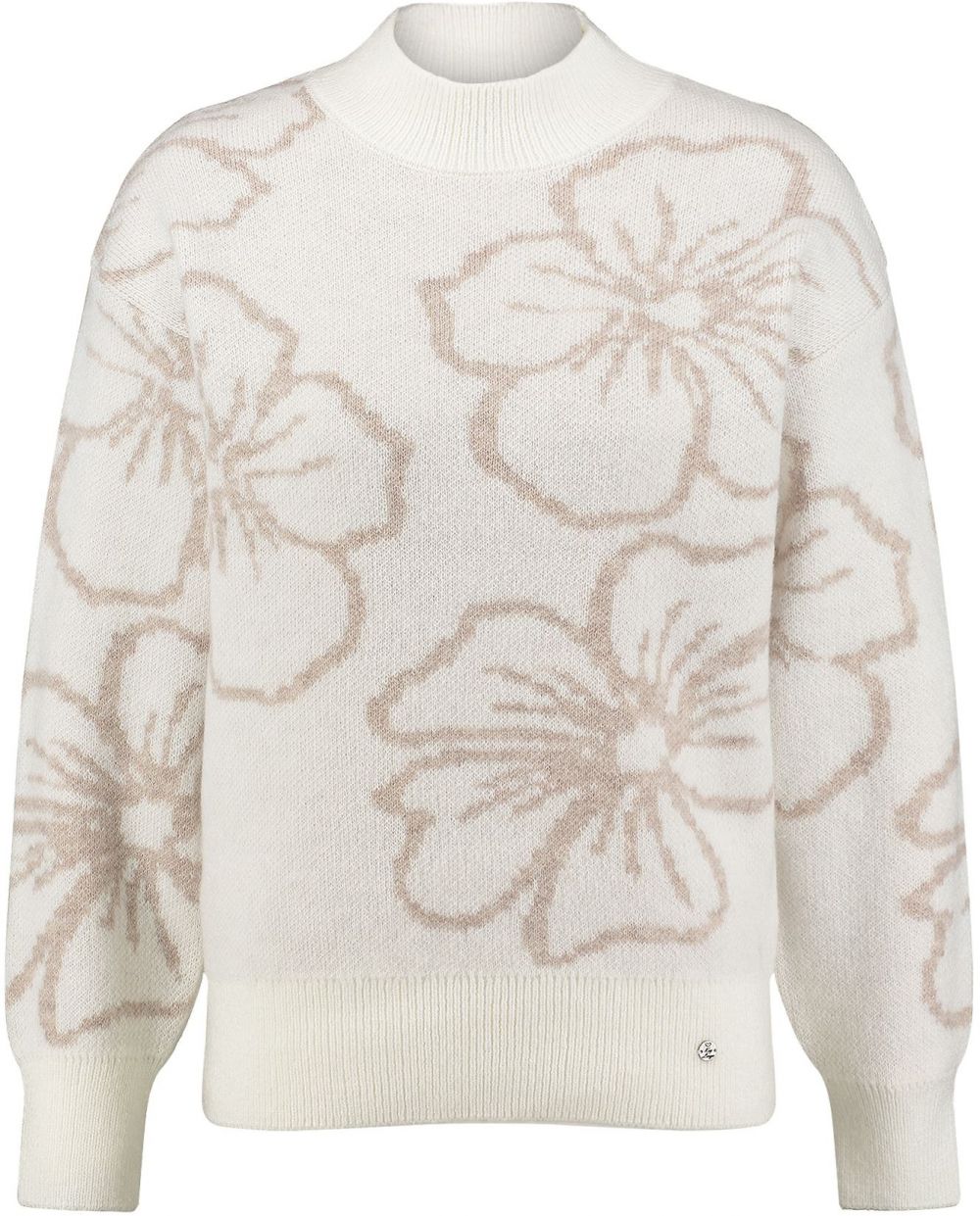 Key Largo Sveter 'Blush'  béžová / šedobiela