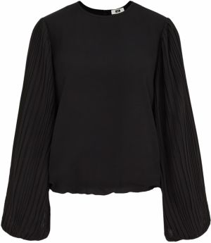 WE Fashion Blúzka  čierna