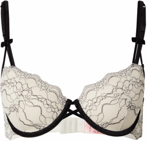Hunkemöller Podprsenka  čierna / biela