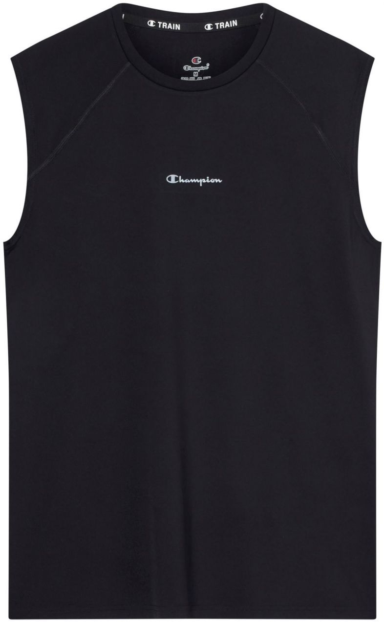 Champion Authentic Athletic Apparel Funkčné tričko  čierna / biela