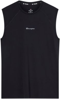 Champion Authentic Athletic Apparel Funkčné tričko  čierna / biela